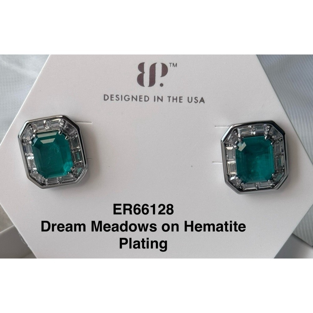 BP May Birthday ER66128 Dream Meadows Hematite Plating Earrings Studs